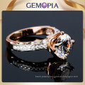 925 Silver Solid Ring Gold Palted Fashion Jewelry Jewellery